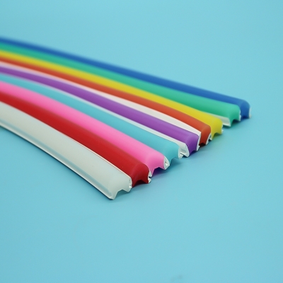6mm 06*10 separate neon silicone tube for neon led sign
